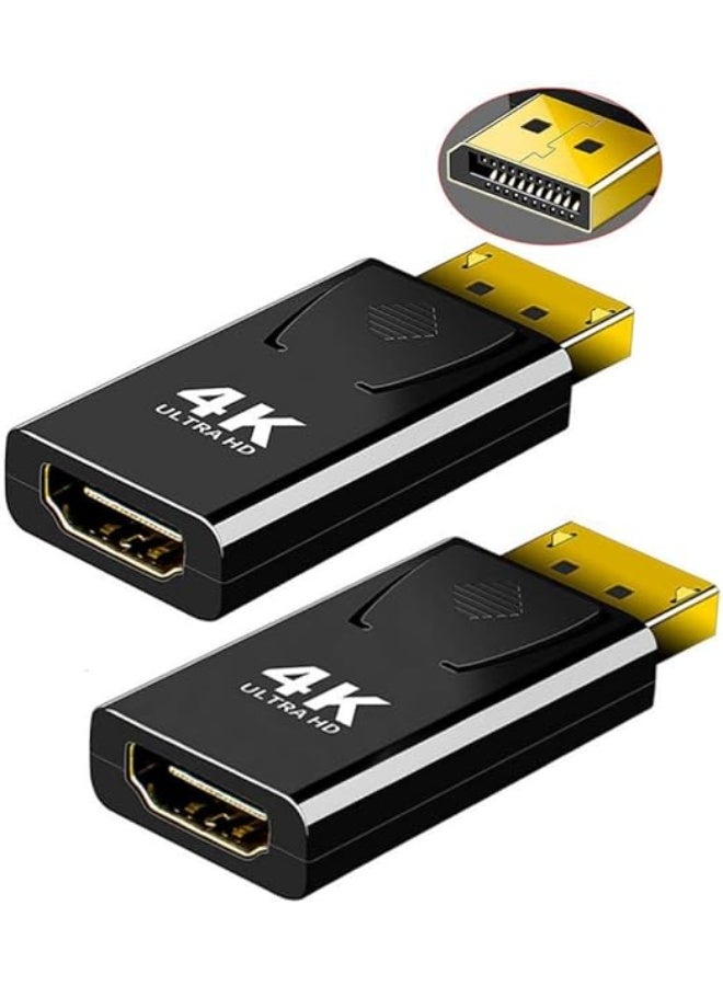 DisplayPort to HDMI Adapter (2-pack) – Supports 4K and 1080p Display – Practical and Easy to Use - Image 3